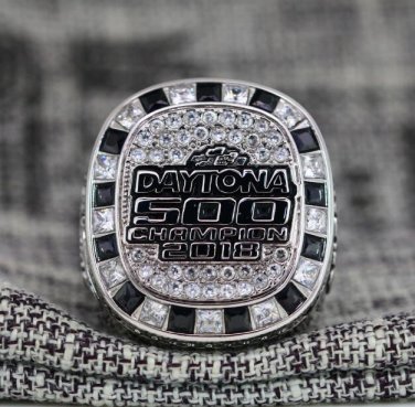 Size 14 NASCAR 60th Annual 2018 DAYTONA 500 Championship Ring