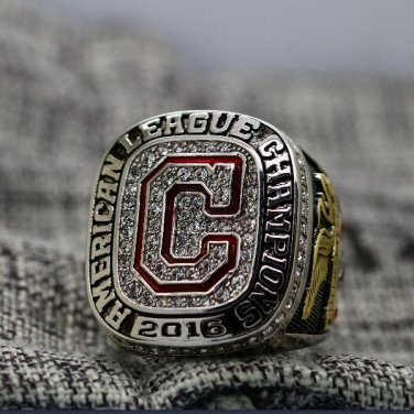 Size 8 Cleveland Indians 2016 American League Championship ring