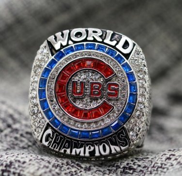 ZOBRIST Size 11 Chicago Cubs 2016 World Series Championship ring