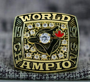 Size 8 Toronto Blue Jays 1992 World Series Championship ring