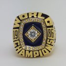 Size 8 New York Mets 1986 World Series Championship ring