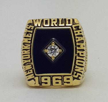 Size 8 New York Mets 1969 World Series Championship ring