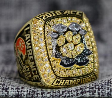 Size 9 Clemson Tigers 2018 ACC Championship ring