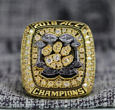 Size 11 Clemson Tigers 2018 ACC Championship ring