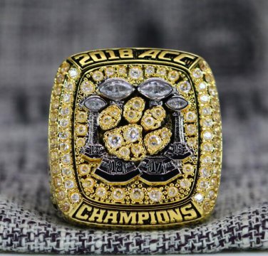 Size 14 Clemson Tigers 2018 ACC Championship ring