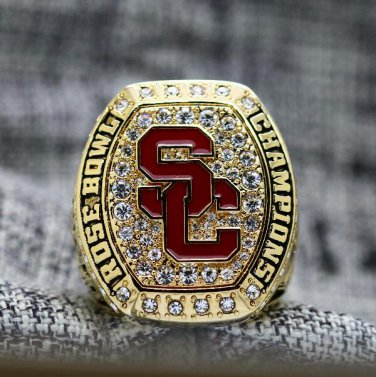 Size 8 USC Trojans 2017 Rose Bowl Championship ring