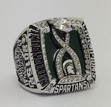 Size 9 Michigan State Spartans 2015 Cotton Bowl Championship ring