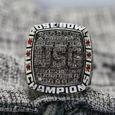 Size 10 USC Trojans 2008 Rose Bowl Championship ring