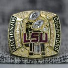 Size 14 Louisiana State LSU Tigers 2007 National Championship ring