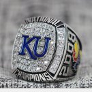 Size 13 Kansas Jayhawks 2008 Basketball National Championship ring