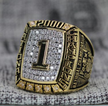 Size 10 Oklahoma Sooners 2000 Orange Bowl National Championship ring