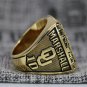 Size 11 Oklahoma Sooners 2000 Orange Bowl National Championship ring