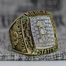 Size 9 Michigan State Spartans 2000 National Basketball Championship ring