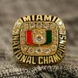 Size 13 Miami Hurricanes 1991 National Championship ring