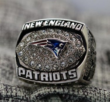 Size 14 New England Patriots 2007 AFC Championship ring