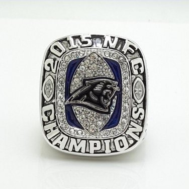 Size 8 Carolina Panthers 2015 NFC Championship ring