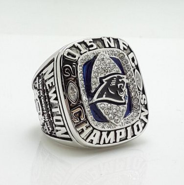 Size 9 Carolina Panthers 2015 NFC Championship ring
