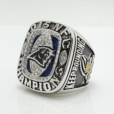 Size 13 Carolina Panthers 2015 NFC Championship ring