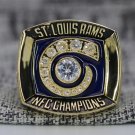 Size 11 St. Louis Rams 2001 NFC Championship ring