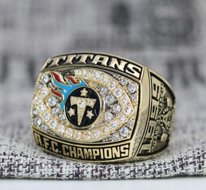 Size 13 Tennessee Titans 1999 AFC Championship ring