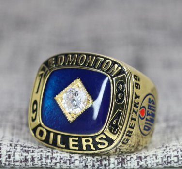Size 13 Edmonton Oilers 1984 Stanley Cup Championship ring