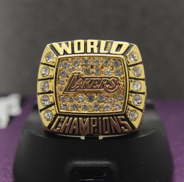 Size 14 Los Angeles Lakers 2000 Basketball Championship ring