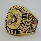 1988 Los Angeles Lakers NBA Championship Ring. Basketball, Lot #50830