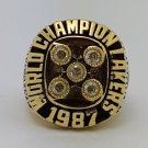Size 14 Los Angeles Lakers 1987 Basketball Championship ring