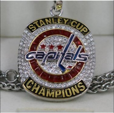 2018 Washington Capitals Stanely Cup Championship Pendant