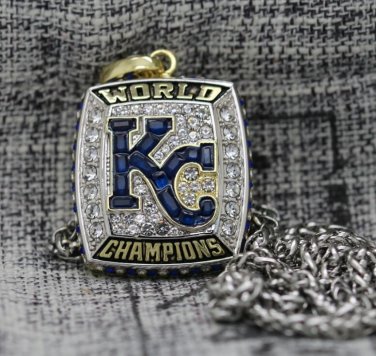 2015 Kansas City Royals World Series Championship Pendant