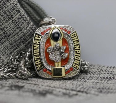2016 Clemson Tigers National Championship Pendant