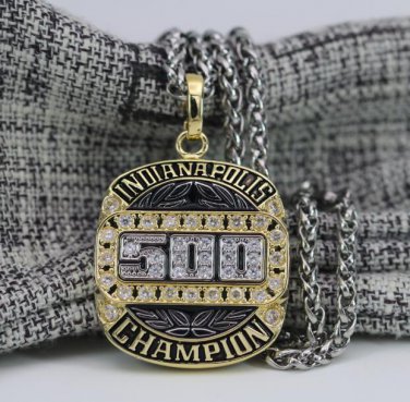 2018 Indianapolis Indy 500 102nd Running Motor Cup Championship Pendant
