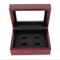 Wooden Display Box Case for World Series Stanley Cup Championship Ring 2/3/4/5/6/7