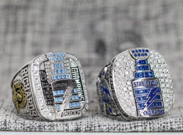 Size 12 Tampa Bay Lightning 2004 2020 Stanley Cup Championship rings