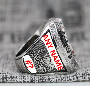 Custom Name & Number for 2019 Oklahoma Sooners Big 12 National Championship ring