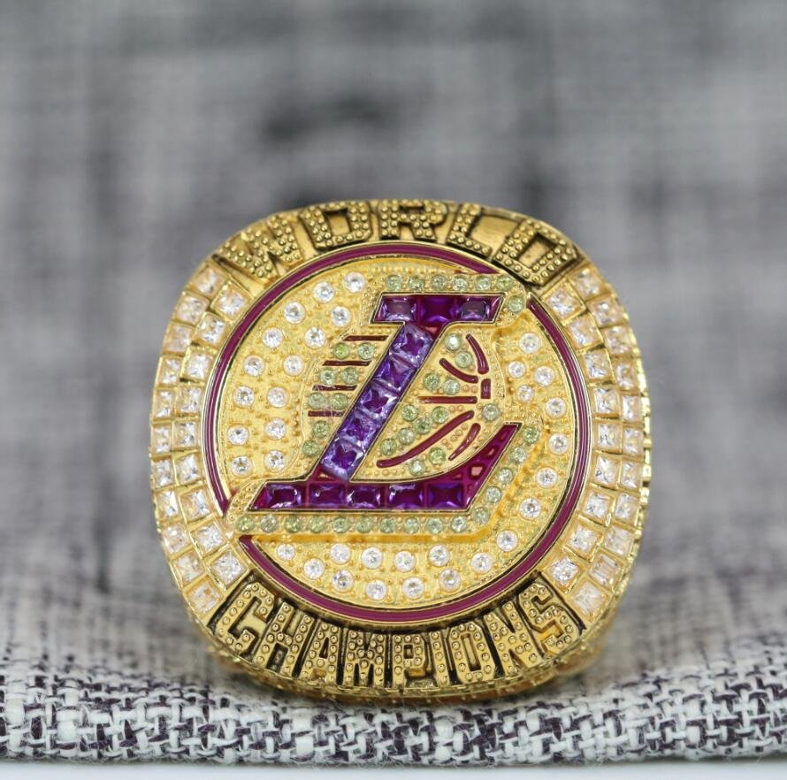 Los Angeles Lakers 2020 Basketball Championship ring Size 7-15 Official ...