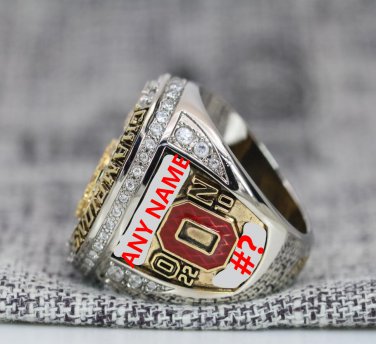 Custom Name & Number for 2020 Ohio State Buckeyes Big Ten Championship ring Size 7-15 available
