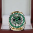 2021 Milwaukee Bucks National Basketball World Championship Ring Size 7-15