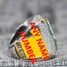 Custom Name & Number for 2021 Milwaukee Bucks National Basketball Championship Ring Size 7-15