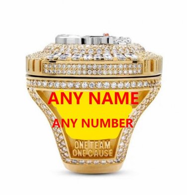 Custom Name & Number for Tampa Bay Buccaneers 2020 Super Bowl LV Championship ring Size 7-15