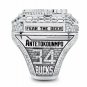 Official Style 2021 Milwaukee Bucks National Basketball World Championship Ring Size 7-15