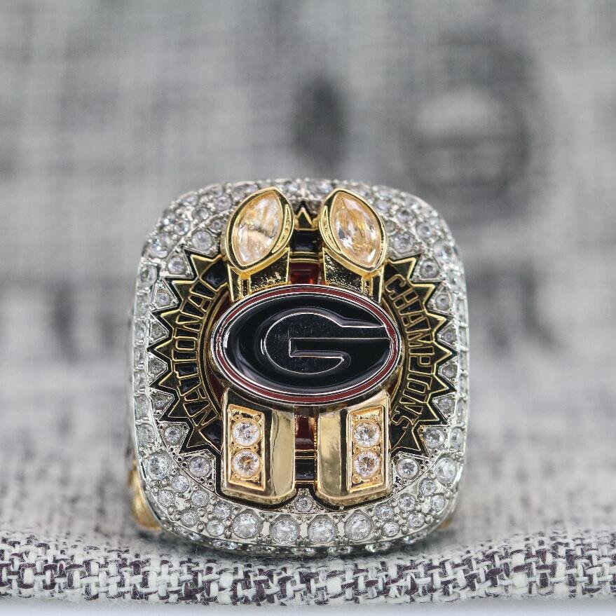 2023 Bulldogs National Championship Ring Official Style