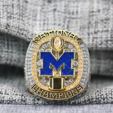 Custom Name for 2024 Michigan Wolverines National Championship Ring Official Style