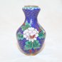 PRETTY VINTAGE CLOISONNE 2 1/2â MINI VASE