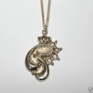 BEAUTIFUL STERLING SILVER MOONSTONE PENDANT