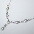 HANDCRAFTED STERLING SILVER FRESHWATER PEARL NECKLACE