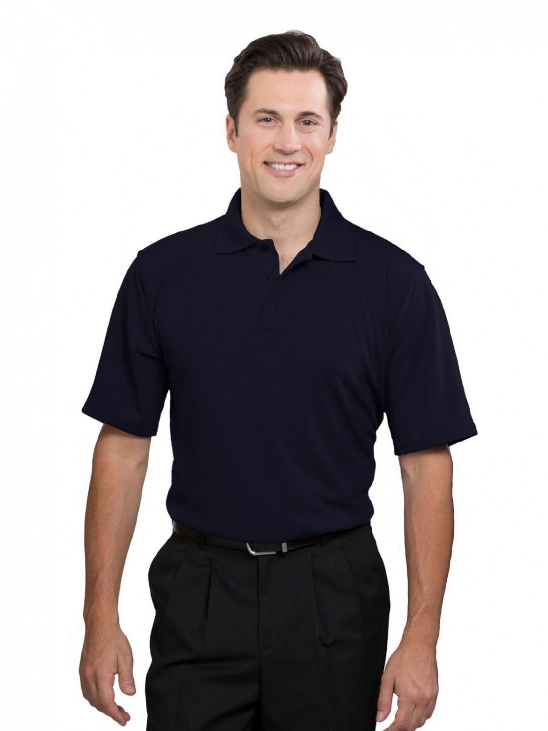 mens polyester polo