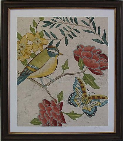 Antique Aviary I