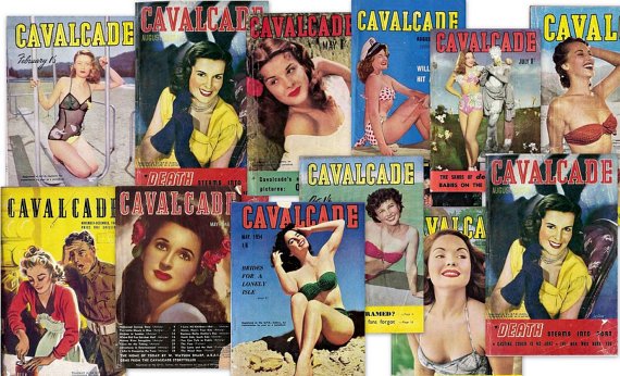 DVD Pulp Fiction (1941 K G Murray) CAVALCADE MAGAZINES Golden Age Women Pin Up