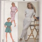 Simplicity 9111-Woman's Jumpsuit, Dress Sz PT Vtg 80's Sewing Pattern UNCUT